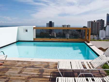 Flat Luxo Bem Localizado No Bairro Da Barra Salvador Apartment Exterior photo